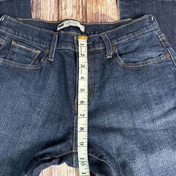 Levi's 515 Boot Cut Women's Size 6 Blue Mid Rise Jeans Denim Pants 29x31 - Picture 4 of 11